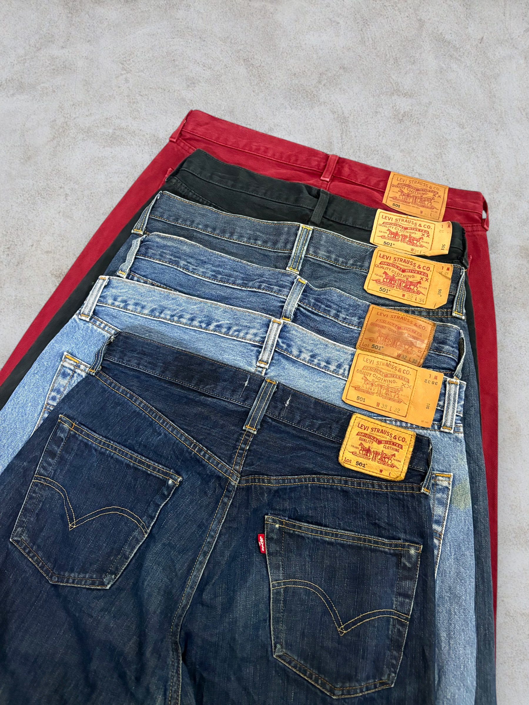 Levi's 501 jeans 20 Pcs (B9)