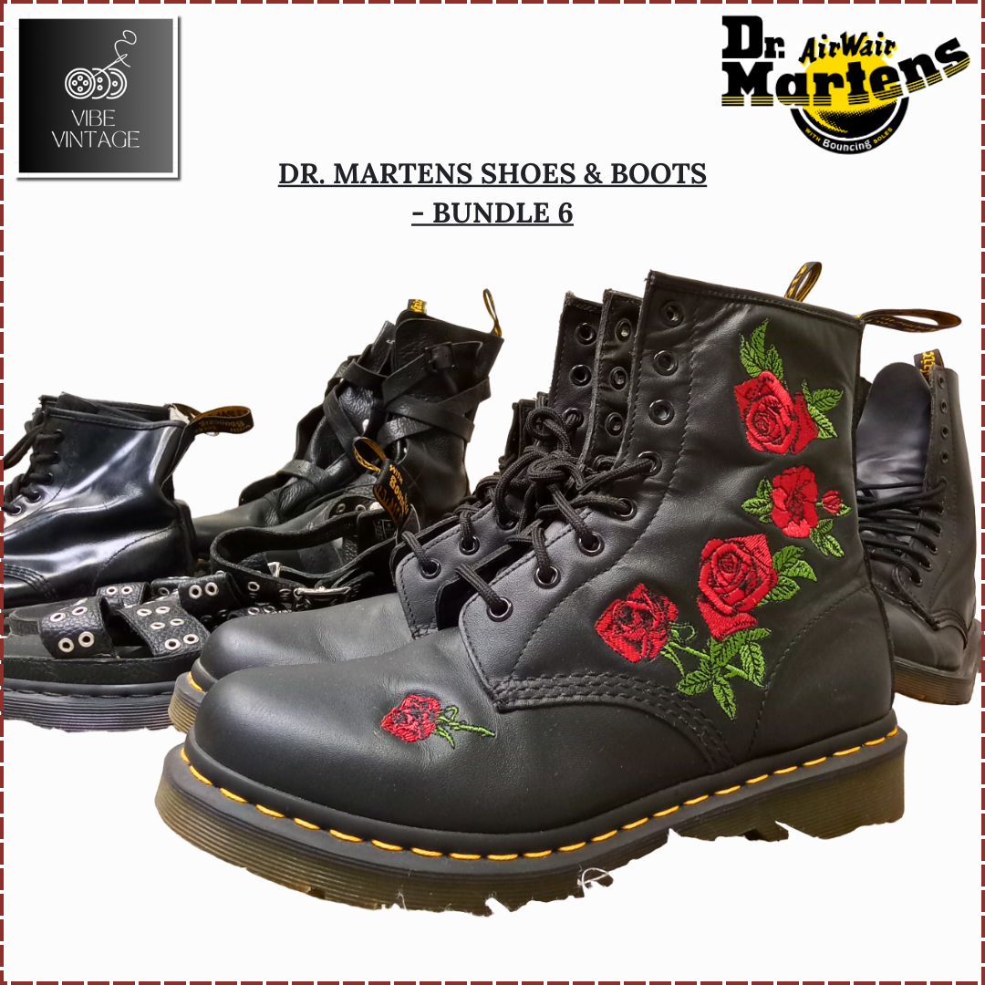 DR. MARTENS SCHUHE & STIEFEL - 10 STÜCK (BUNDLE 6)