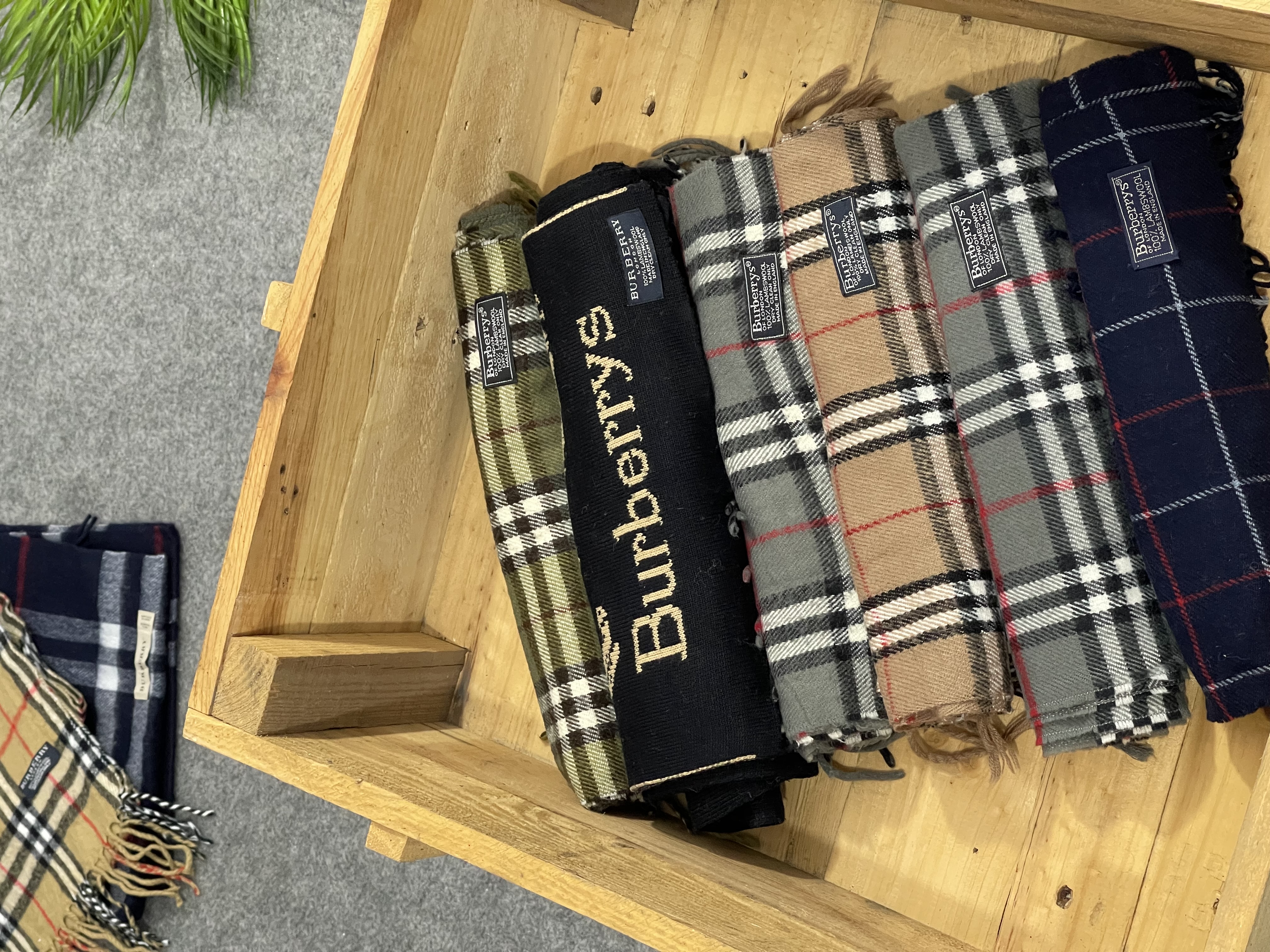 burberry scarfs