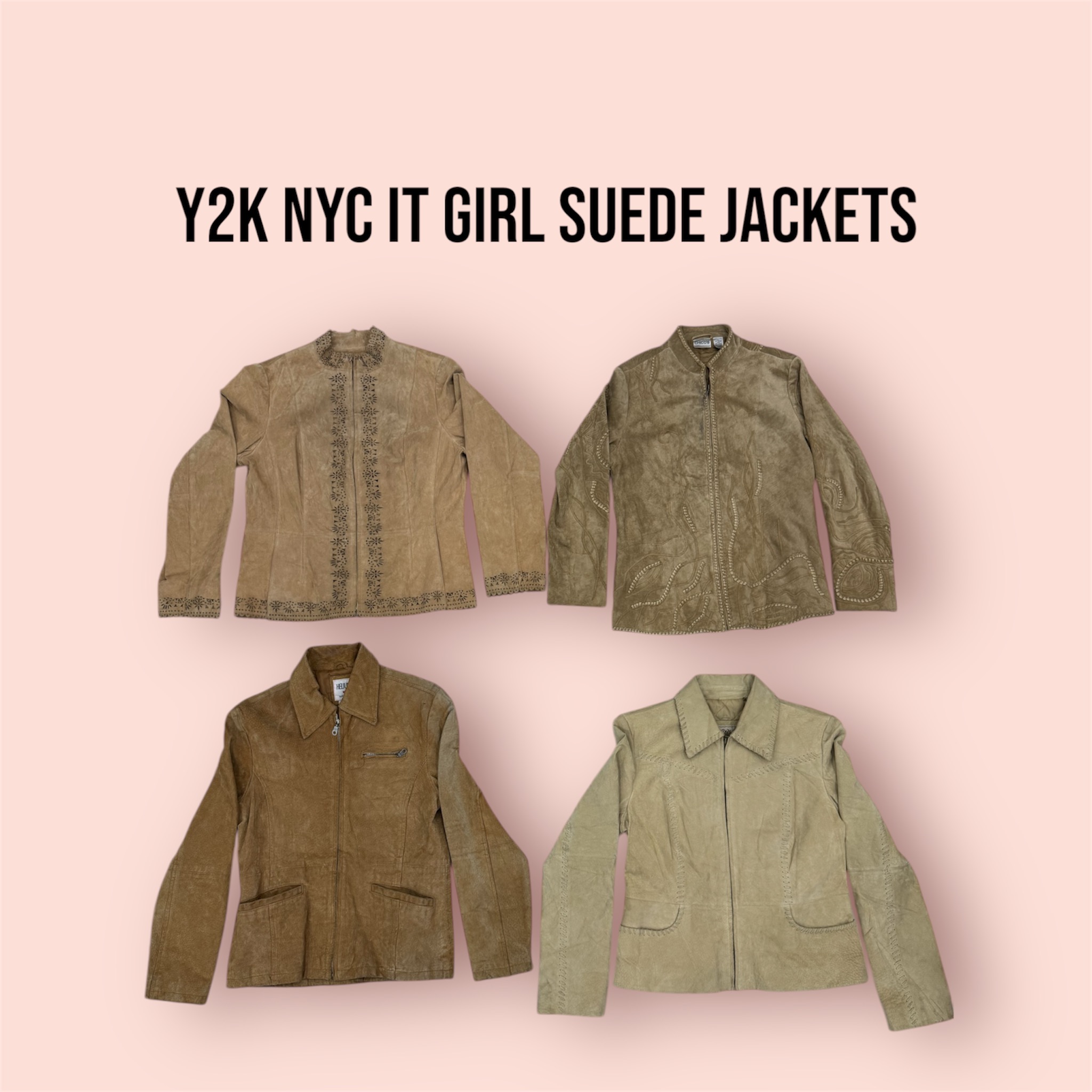 Y2K NYC IT GIRL Wildlederjacken
