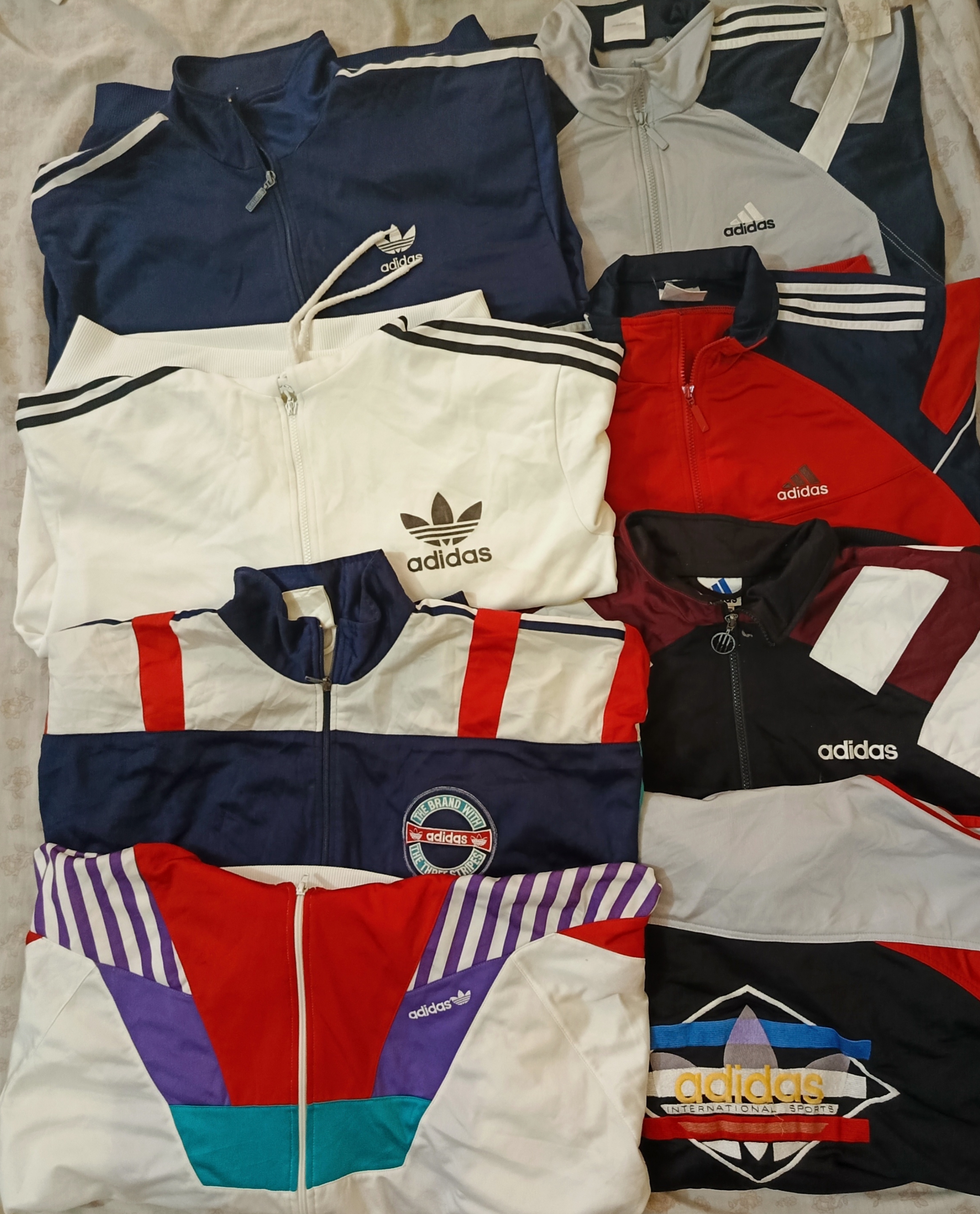 Adidas track jackets