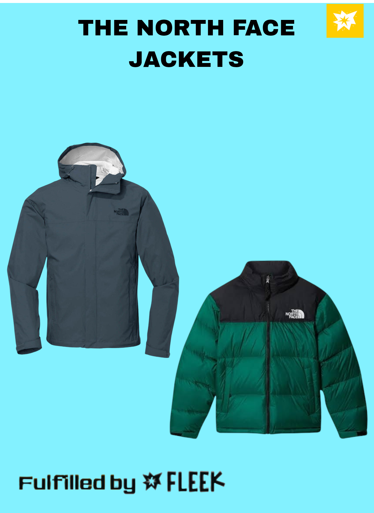 Las chaquetas The North Face