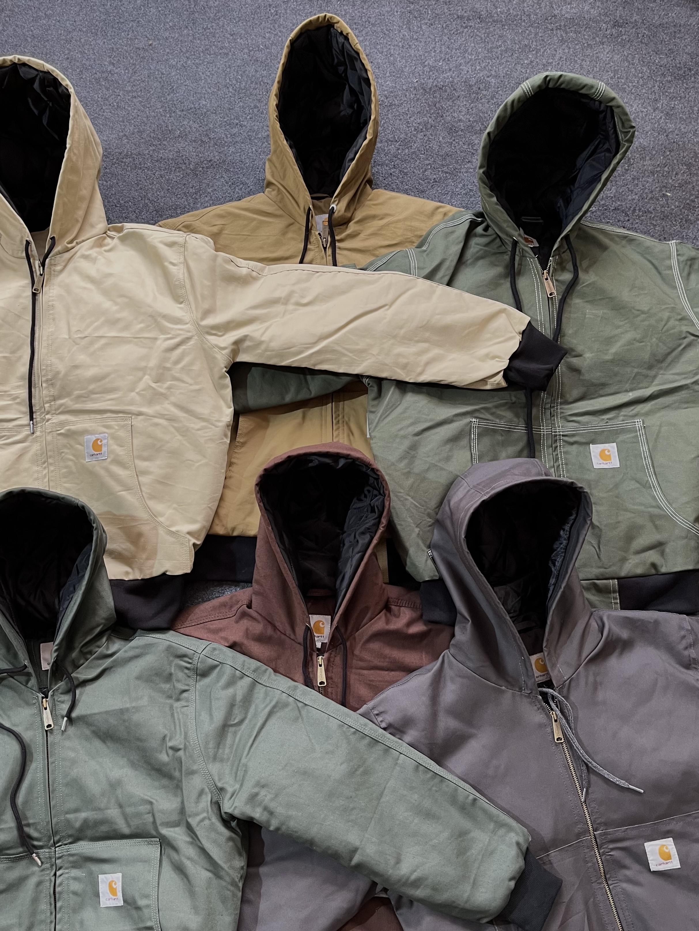 SALE!! Vintage Carhartt Rework Style Mix Hooded Jackets - MOQ 25 pcs #2810