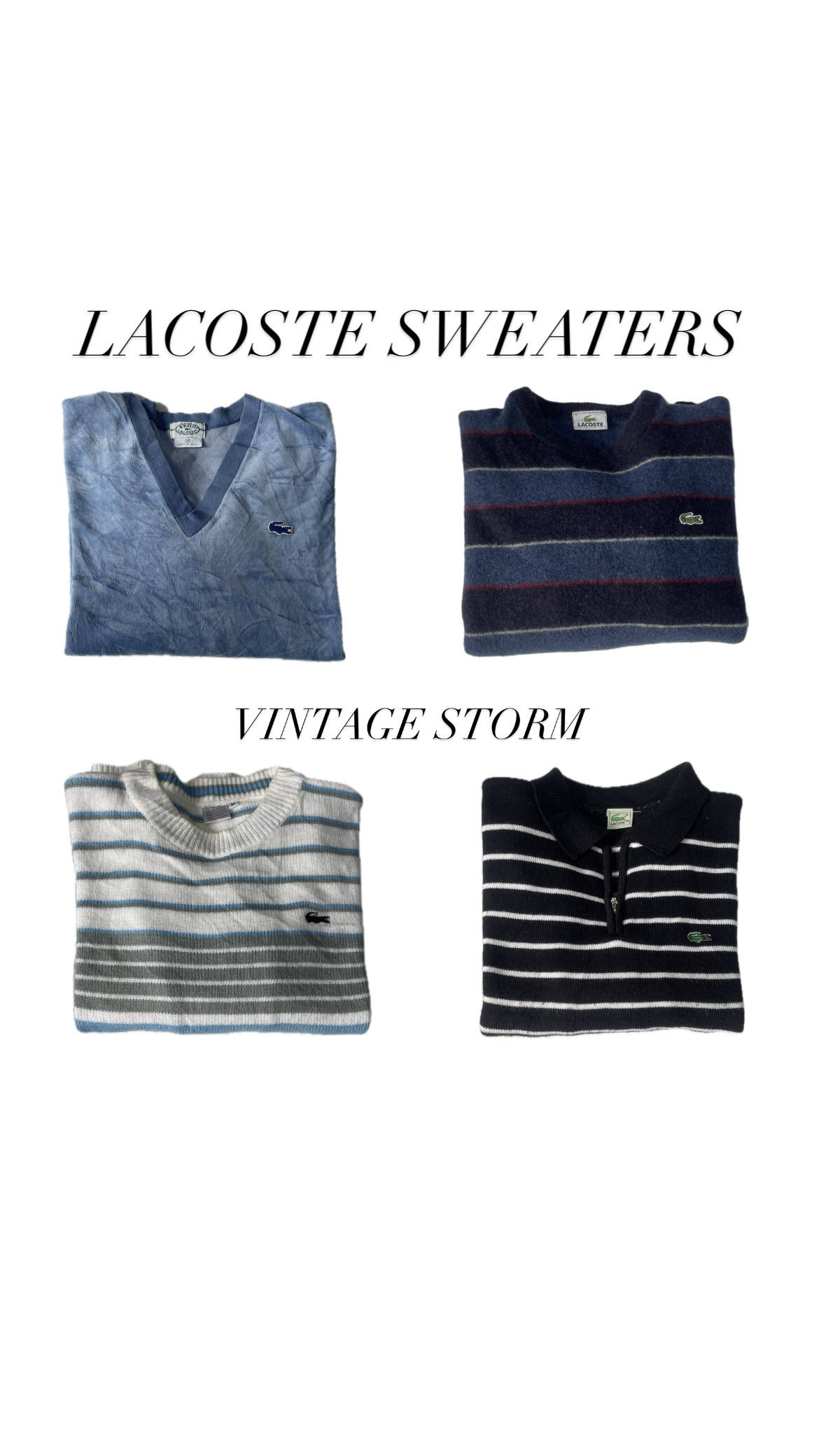 Lacoste Sweaters