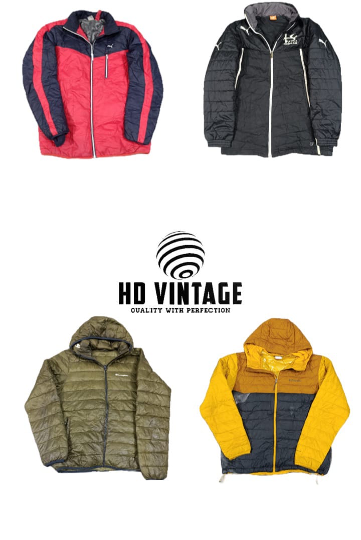 HD445 Vintage Branded Puffers - 9 pcs