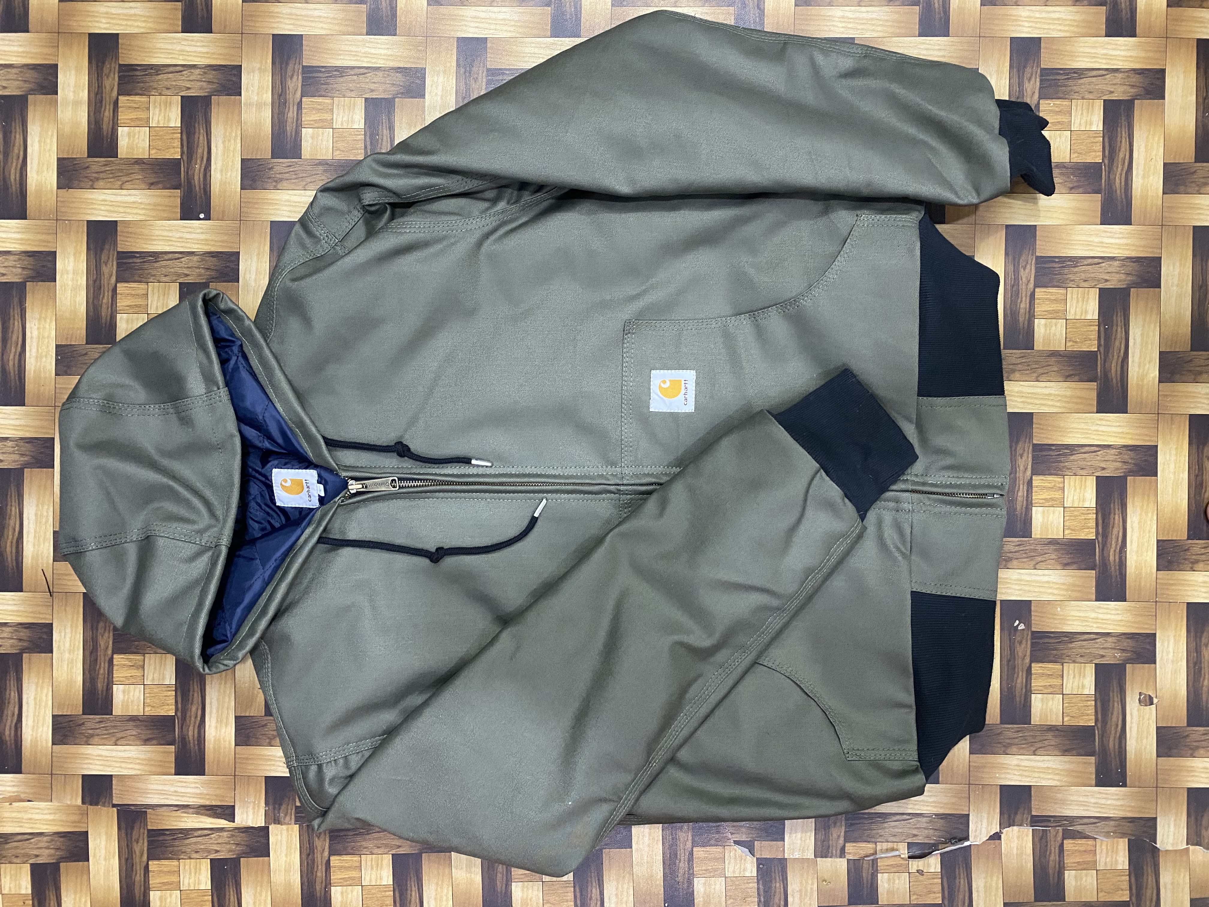 Carhartt rework style jacket