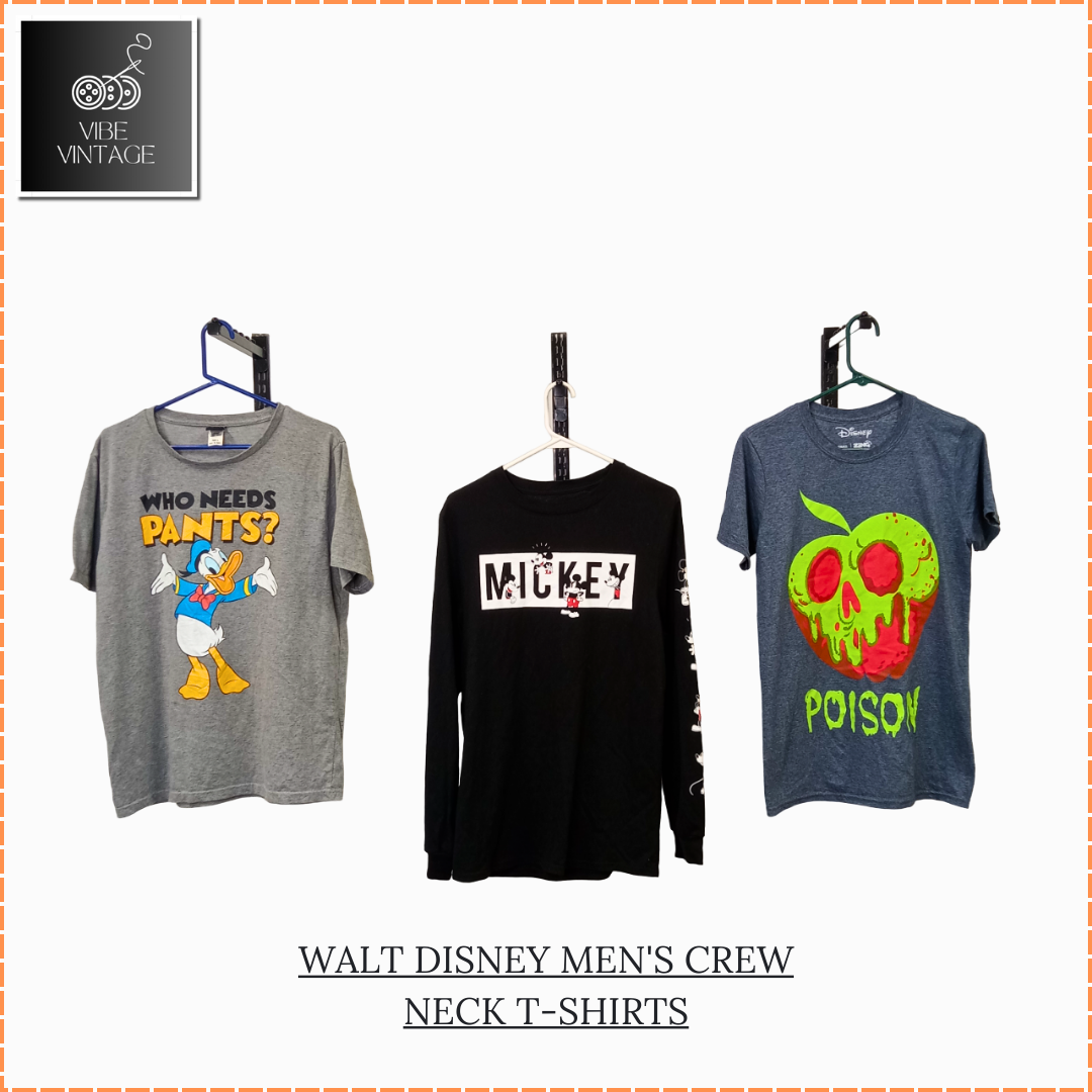 WALT DISNEY メンズクルーネックTシャツ - 38点