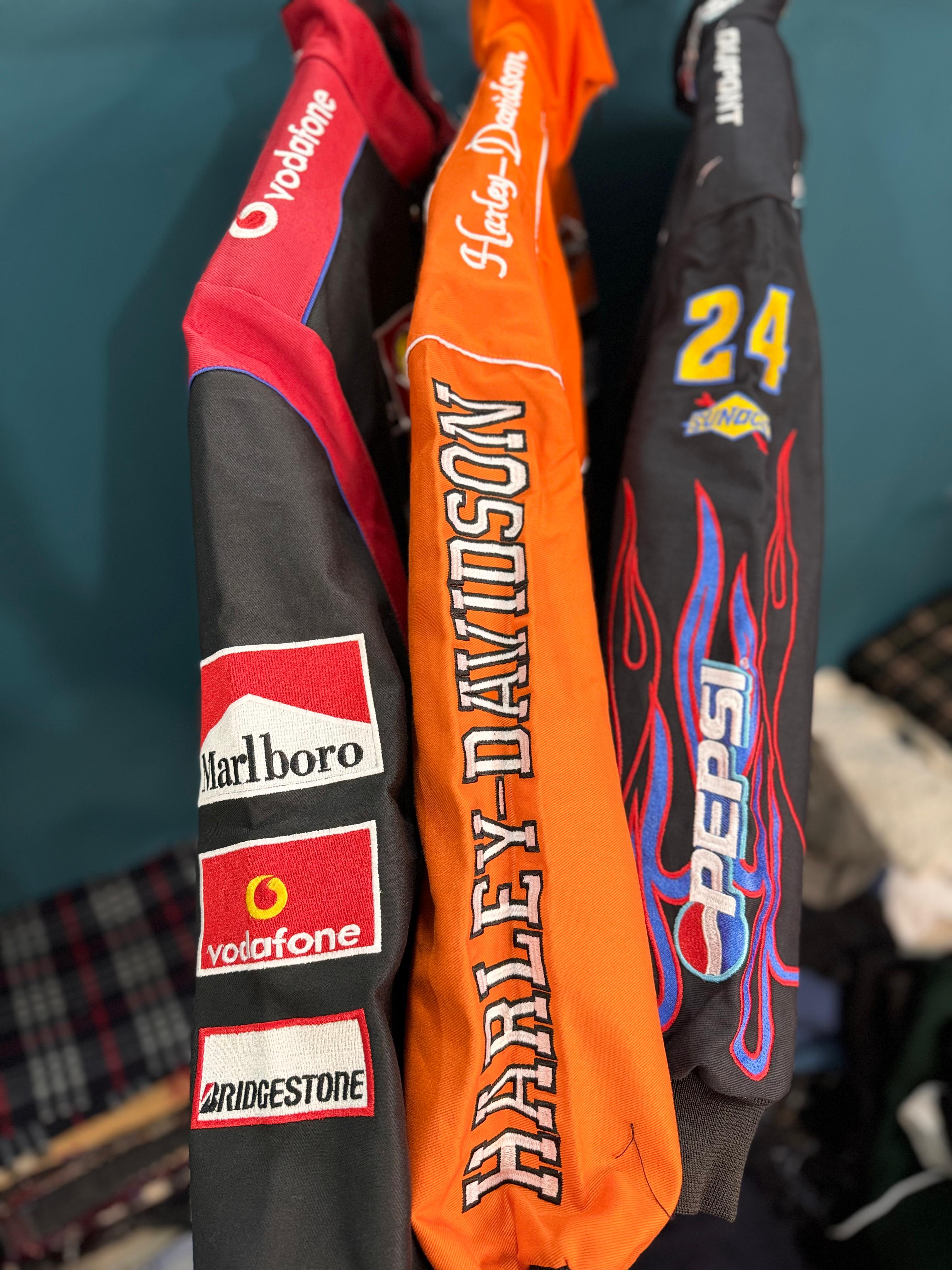 #VV92 Rework Style Mix Jacken Marlboro, Harley Davidson und Pepsi 15 Stück
