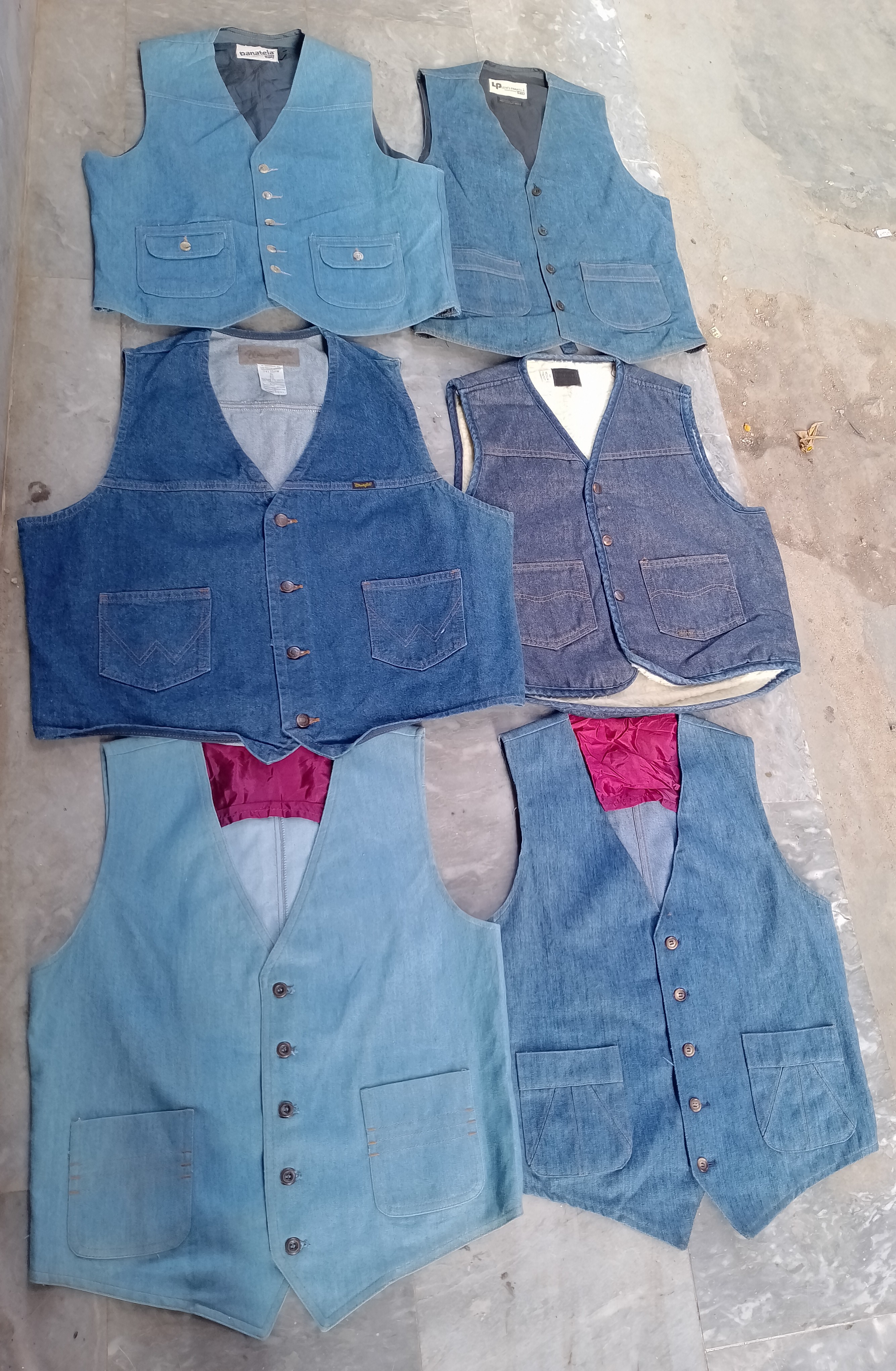 Levi's Lee Wrangler Weste - 40 Stück