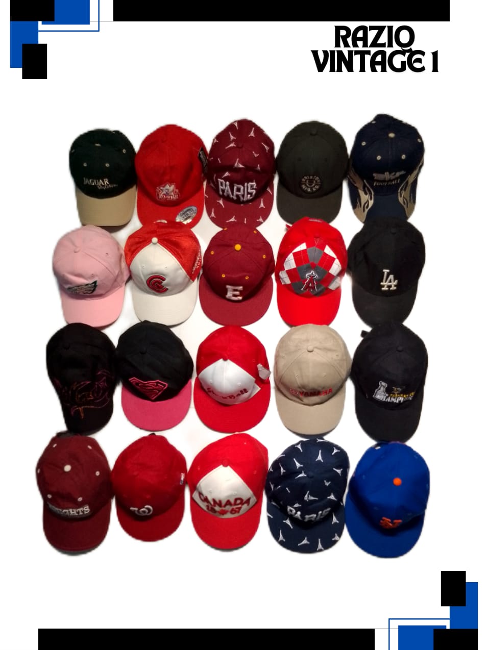 Premium Hats (20Pcs)