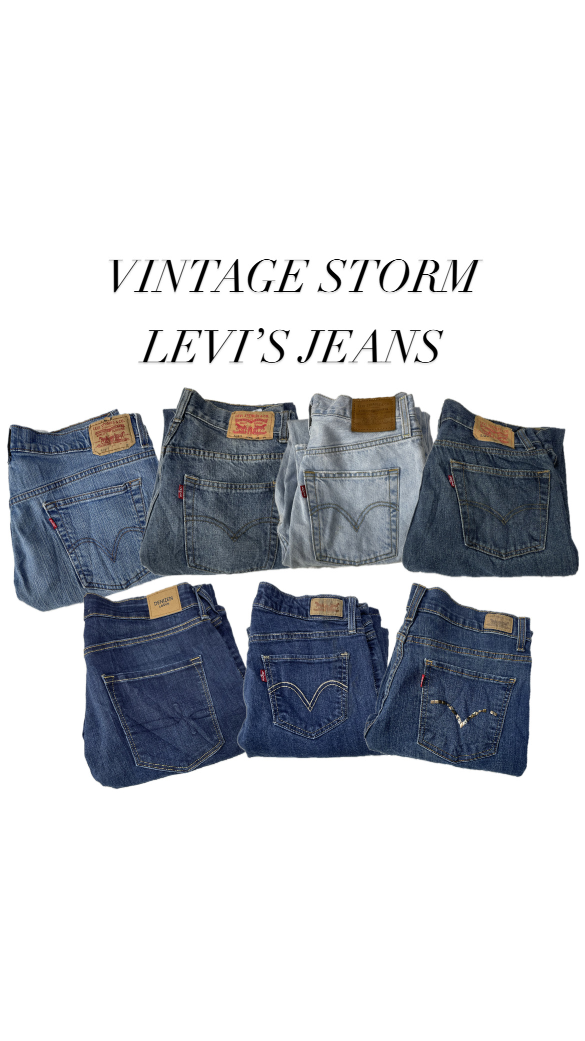 Levi's Mix Codes & Jeans