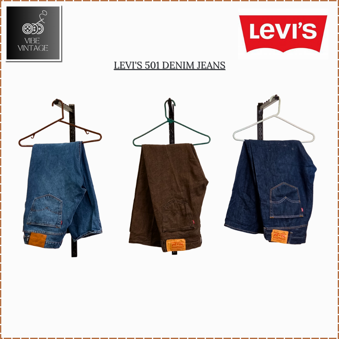 LEVI'S 501 DENIMJEANS - 09 STÜCK