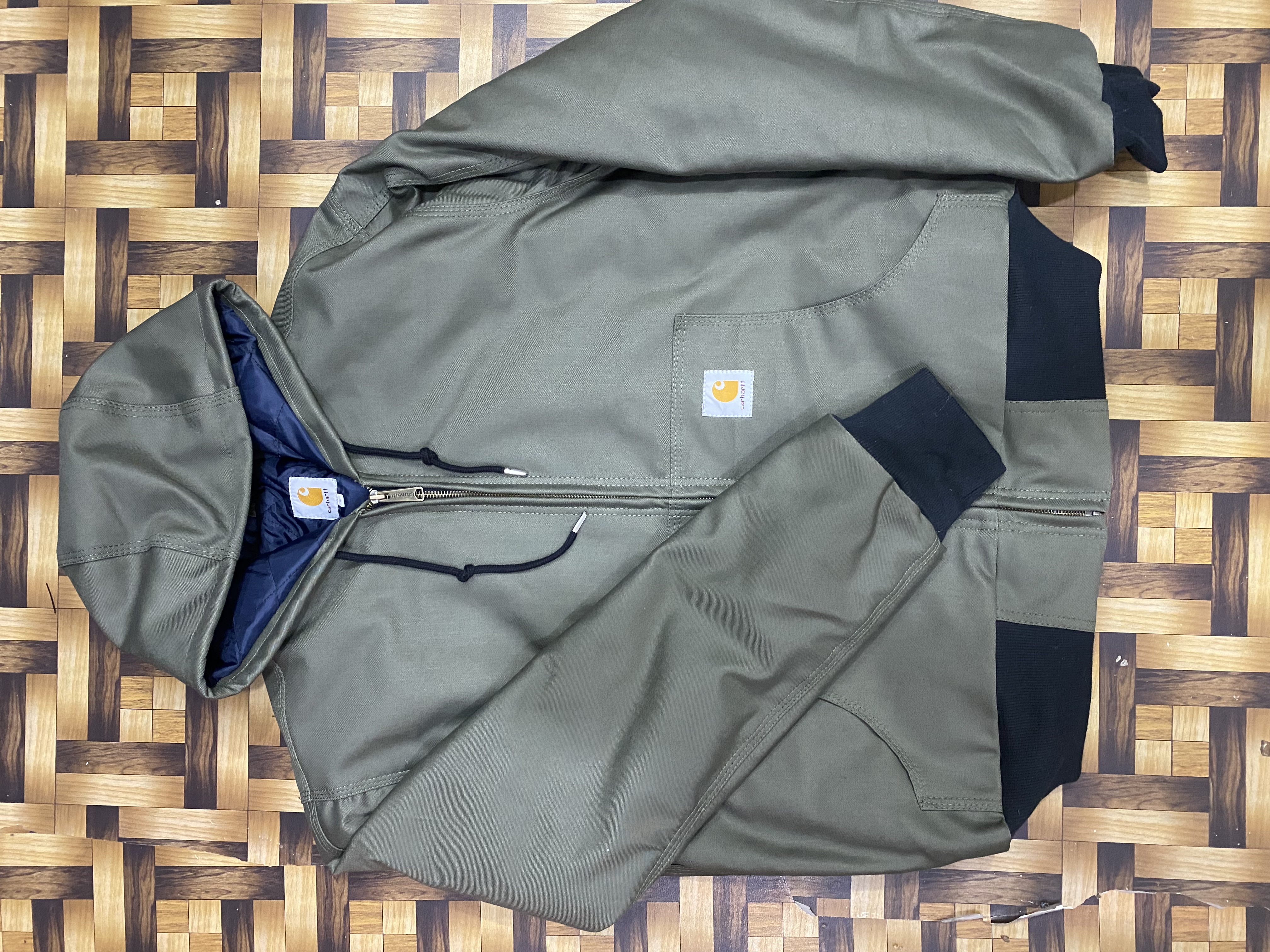 Carhartt rework style jacket