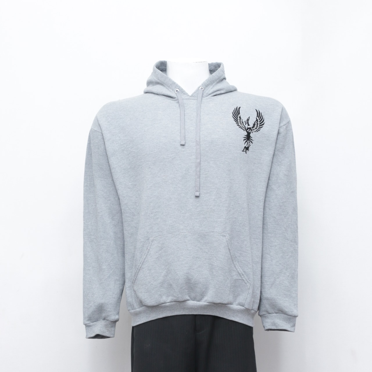 Rework Pheonix Stickerei Hoodie