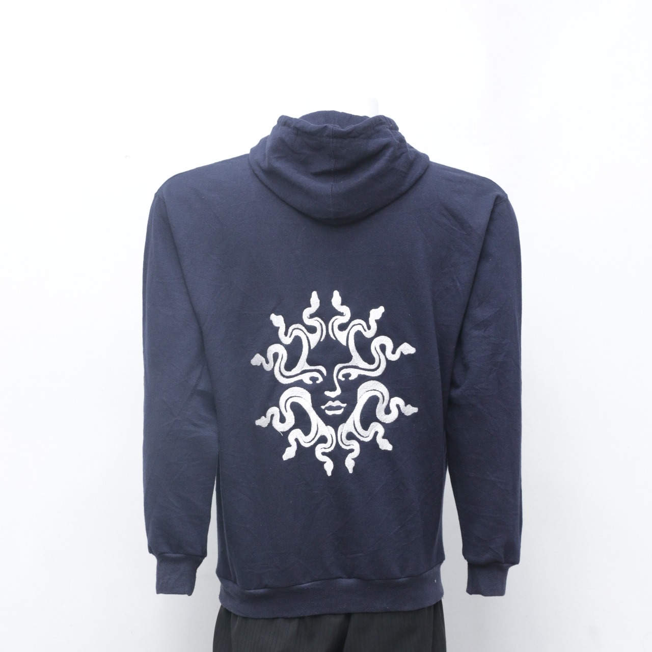 Rework Sweat-shirts à capuche avec broderie Sunface