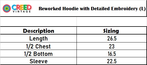 Rework Sweat-shirts à capuche avec broderie Sunface