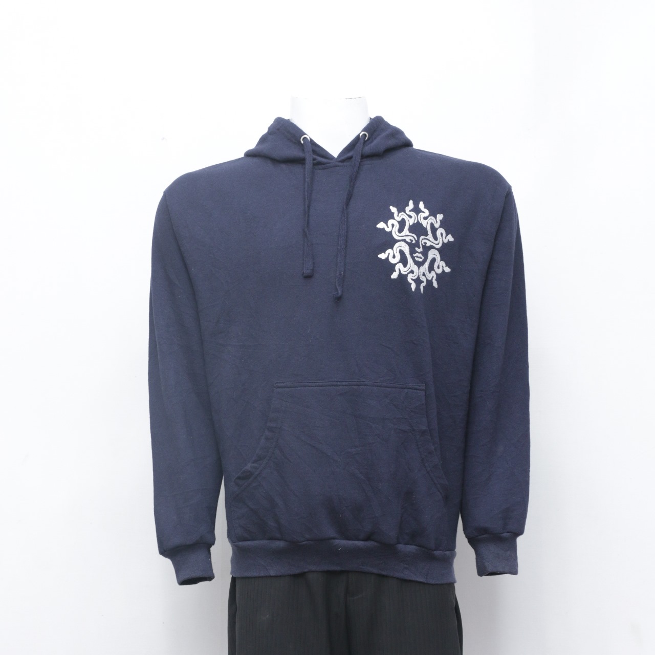 Rework Sunface Embroidery Hoodies