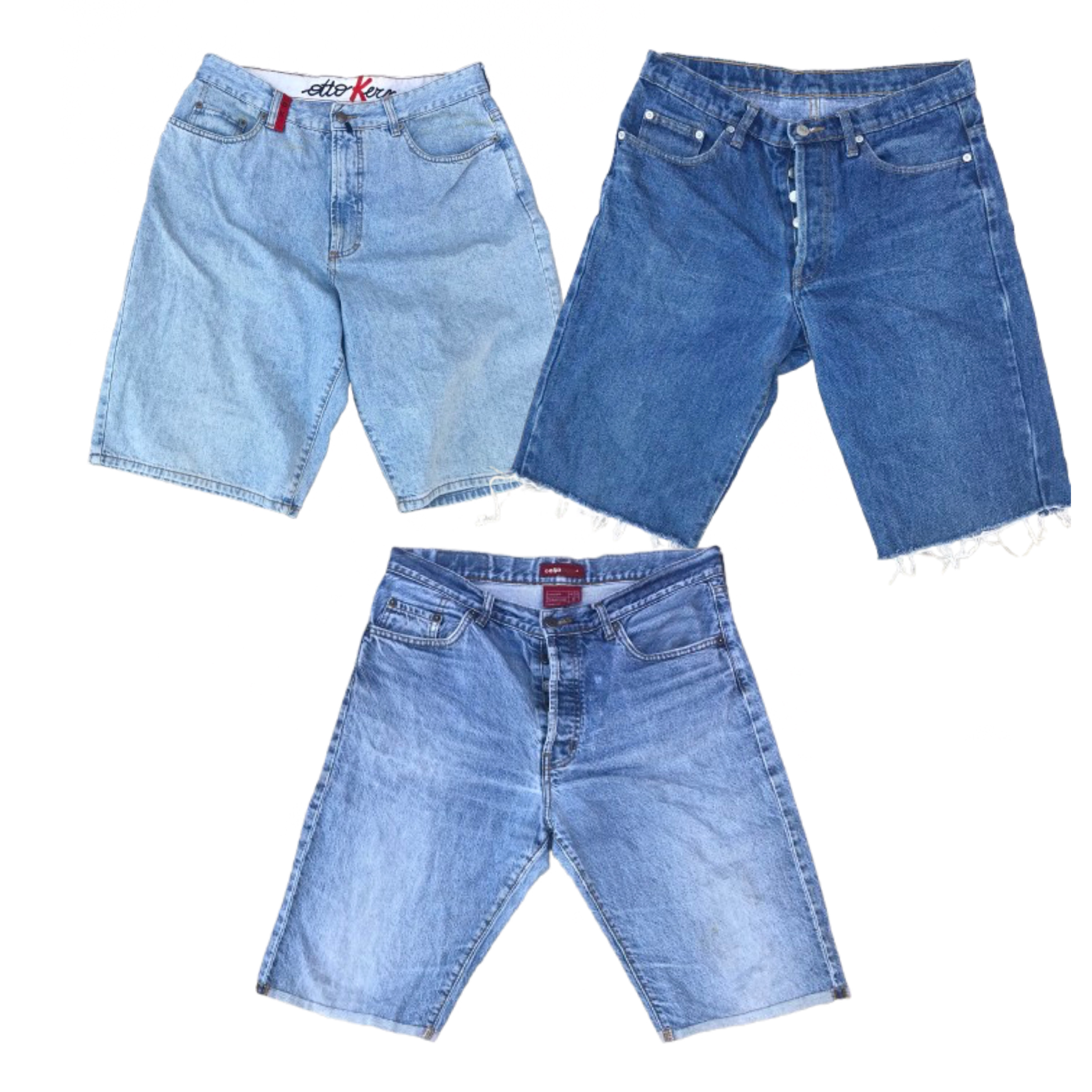 Shorts in denim da uomo