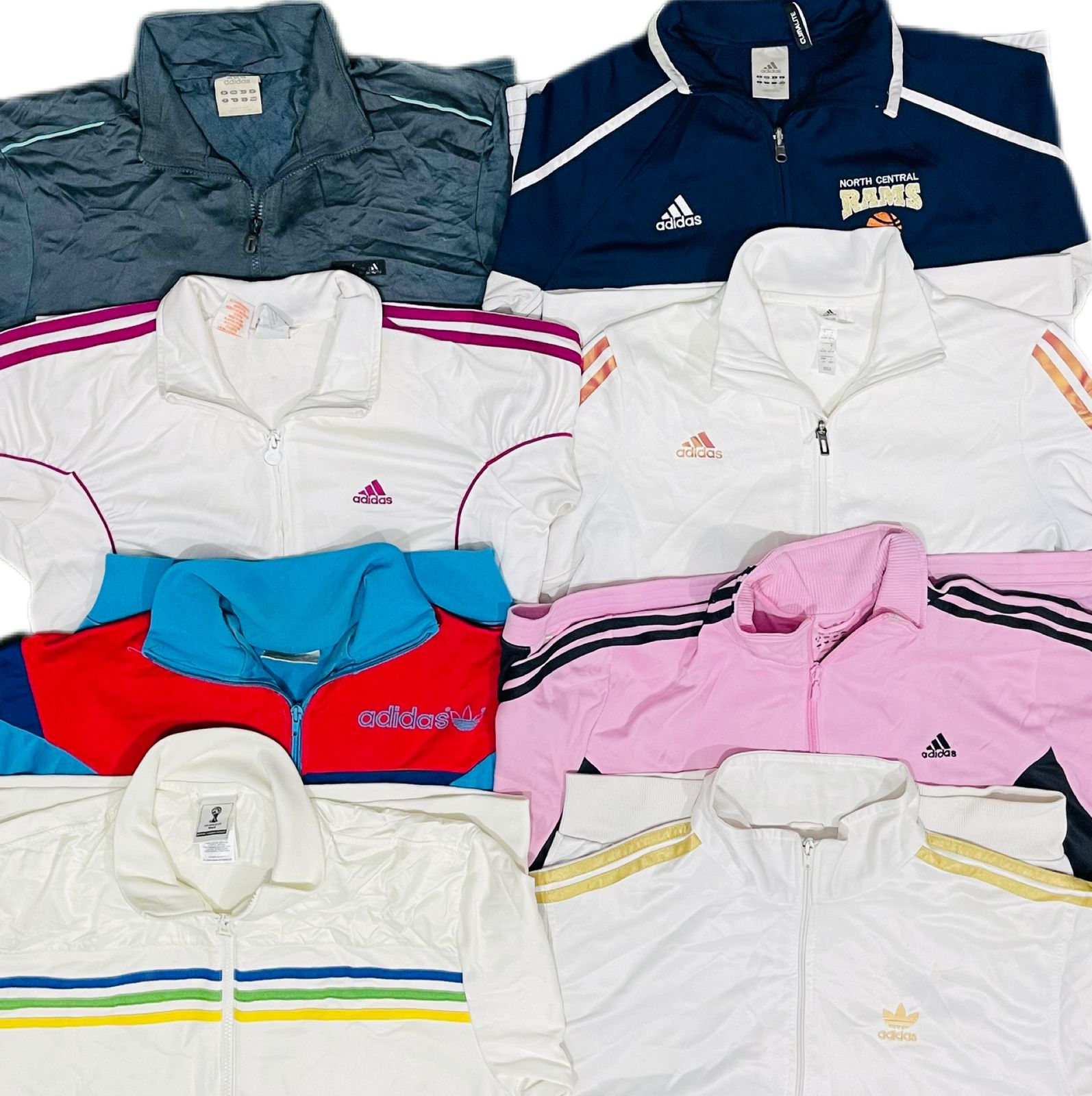 Adidas track jackets 20 pcs