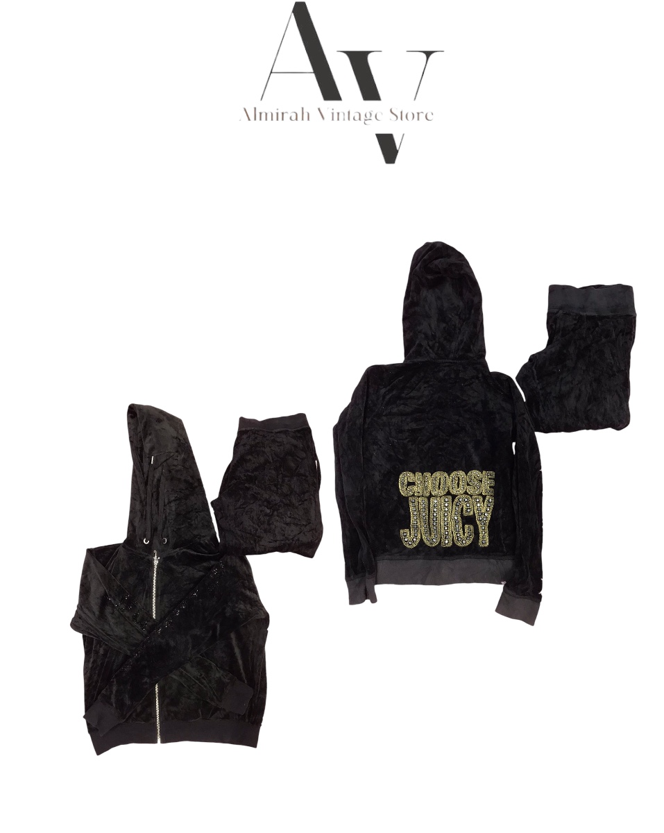 Seulement des survêtements noirs Juicy Couture