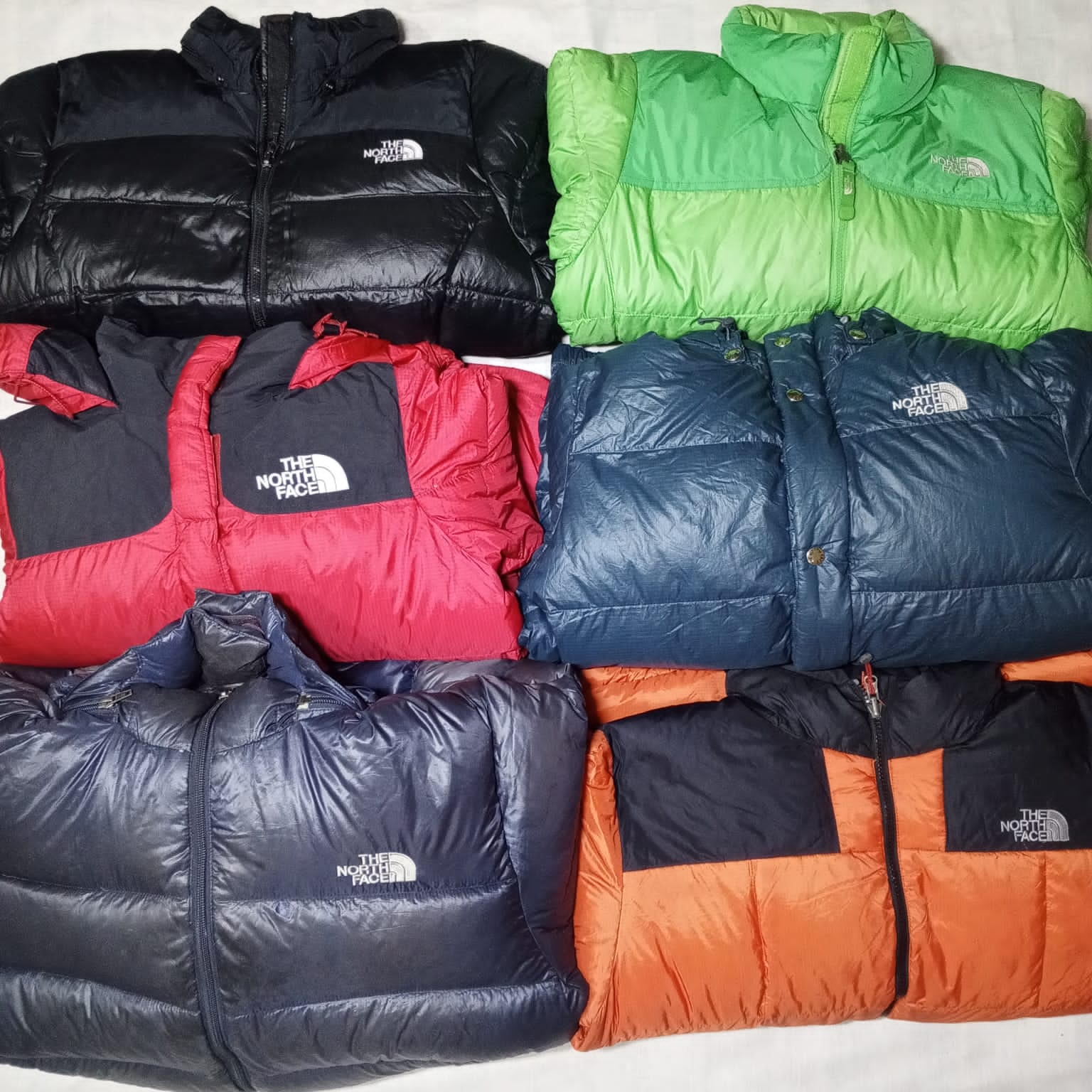 Les vestes The North Face Série 800