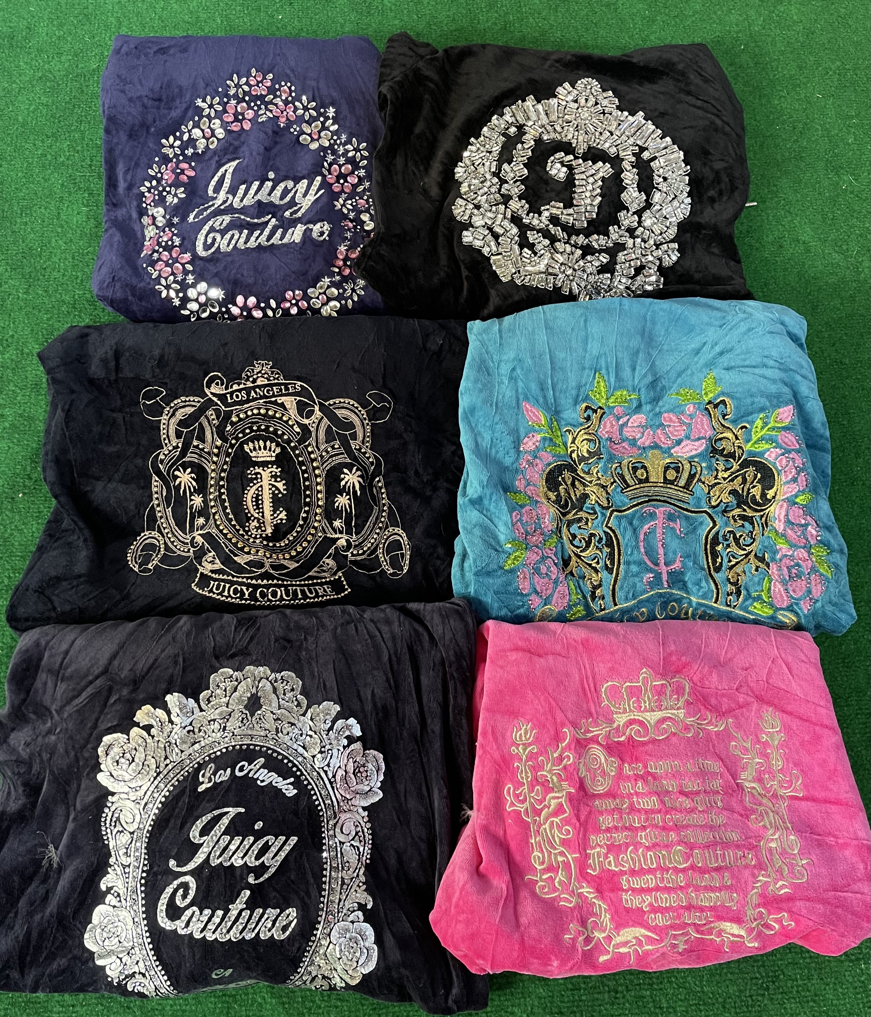 Juicy Couture Hoodies  Without Tags 6 Pcs