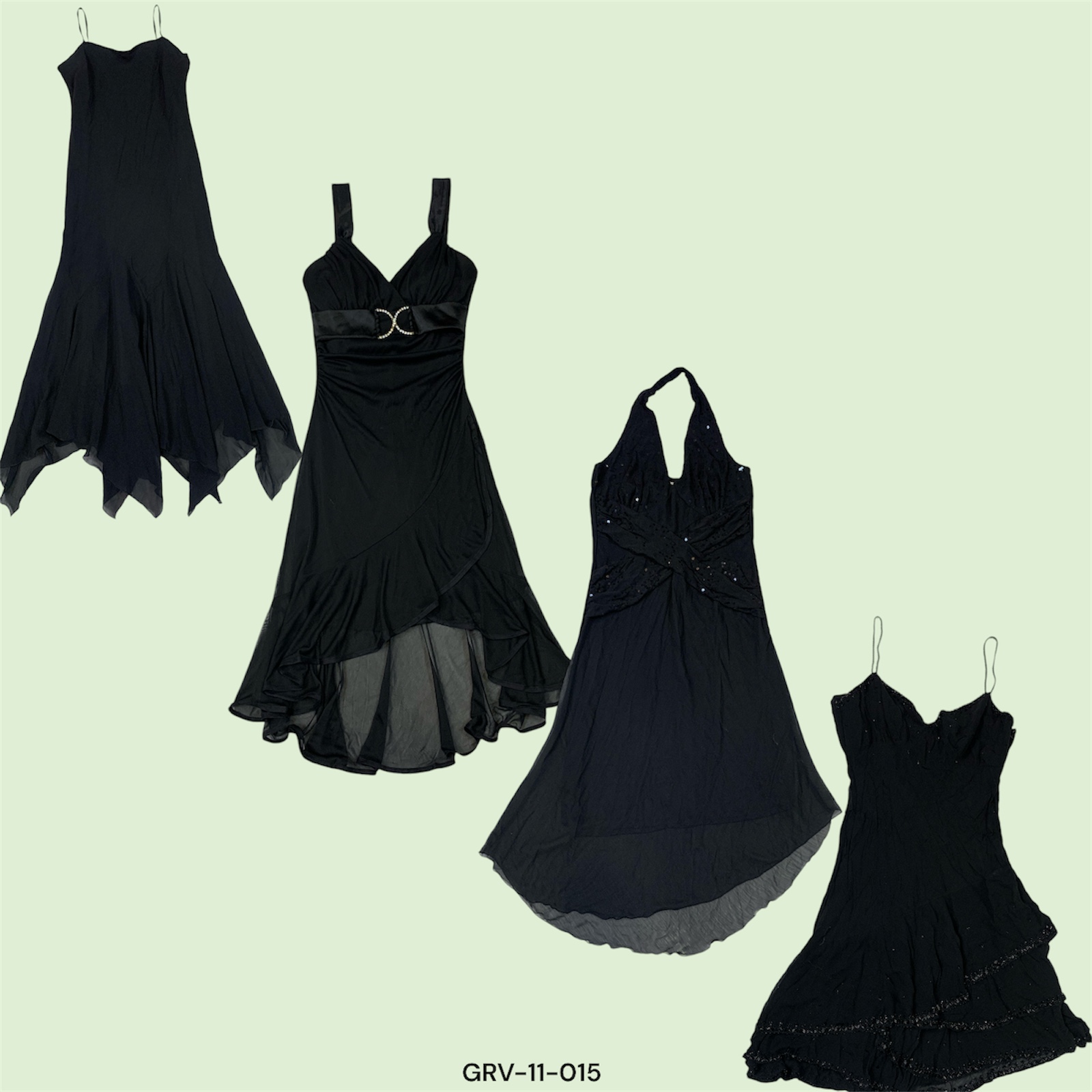 Night Out Essential: Y2K Little Black Dress (GRV-11-015)