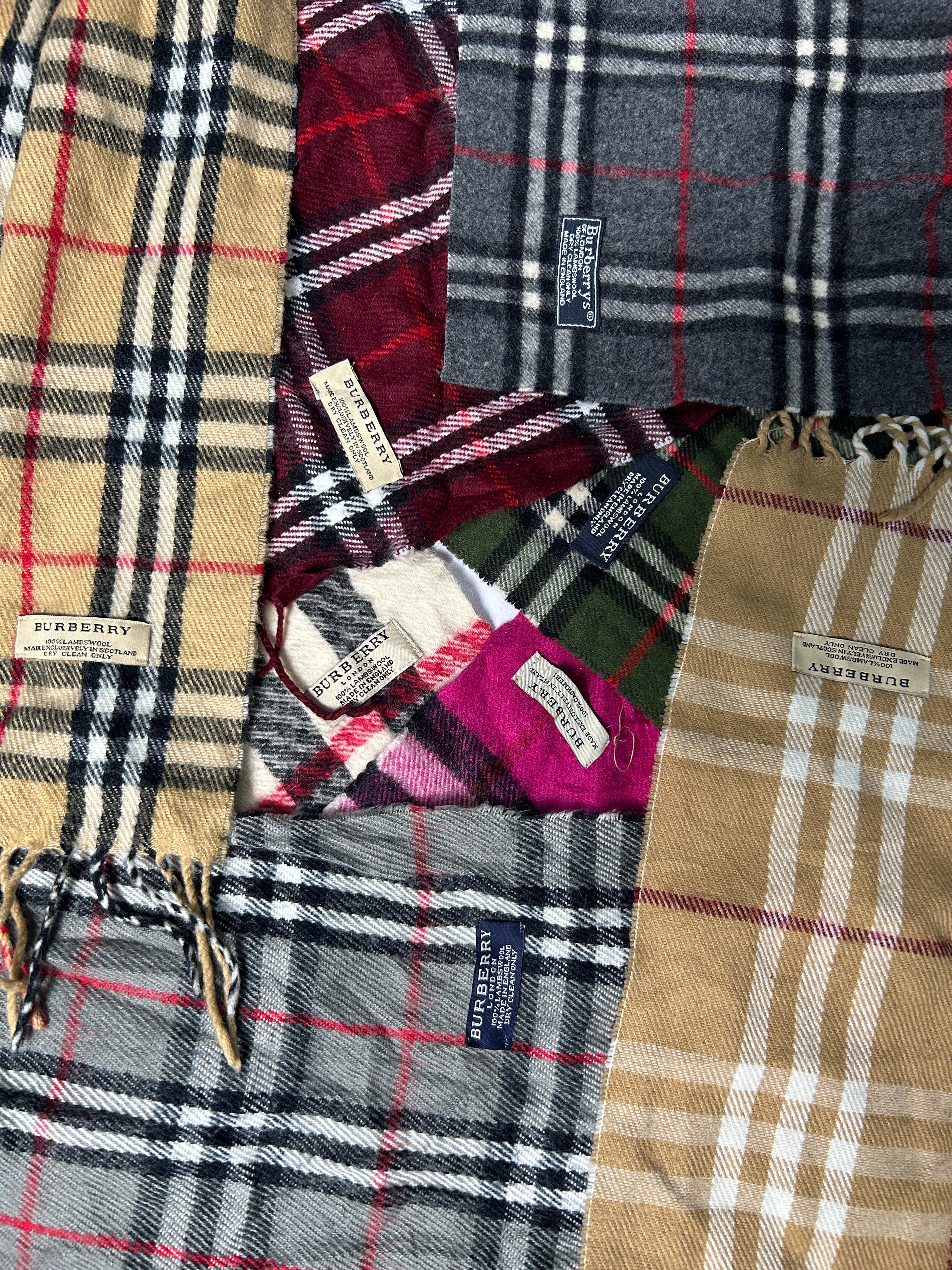 Burberry Scarves 10 Pieces