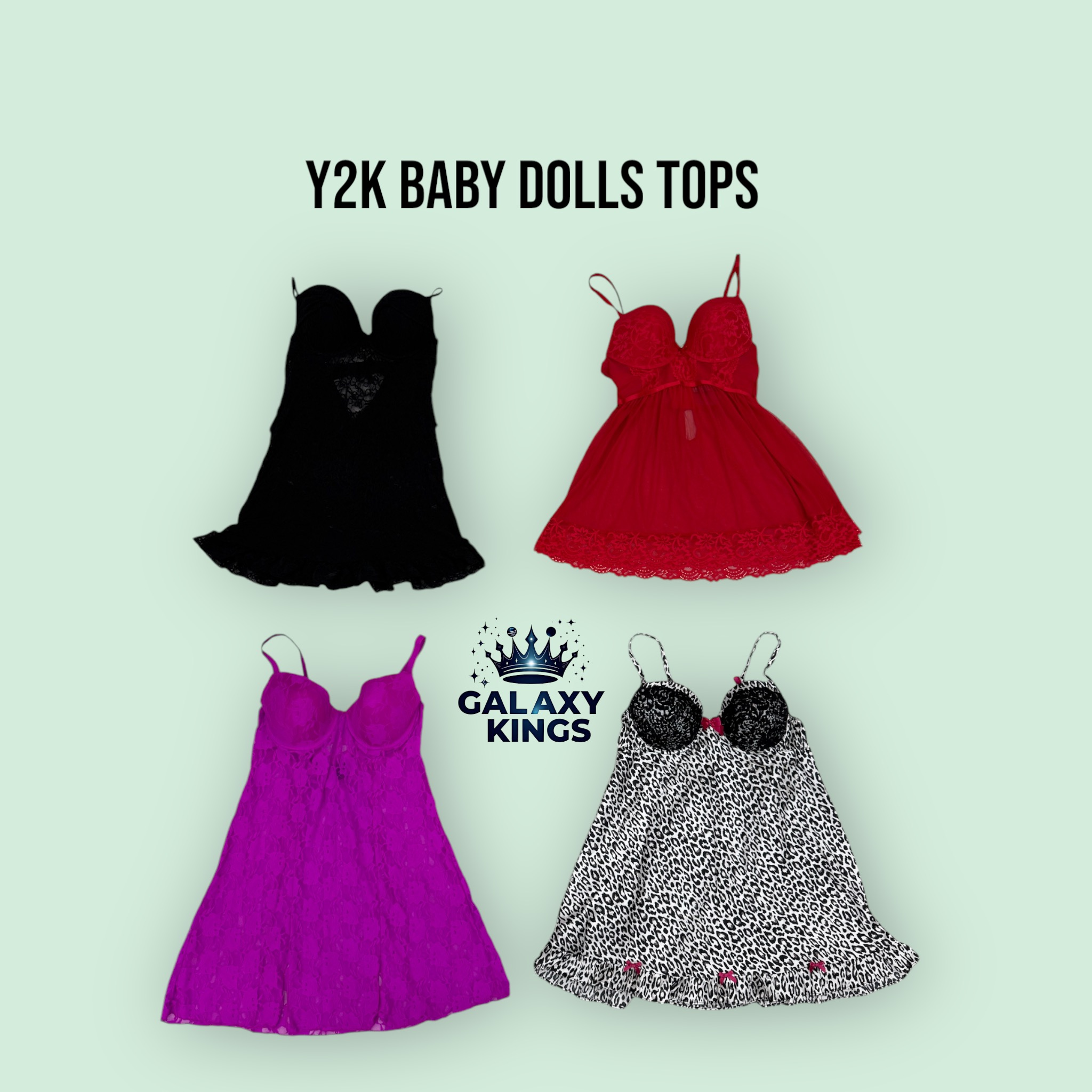 Y2K BABY DOLLS TOPS