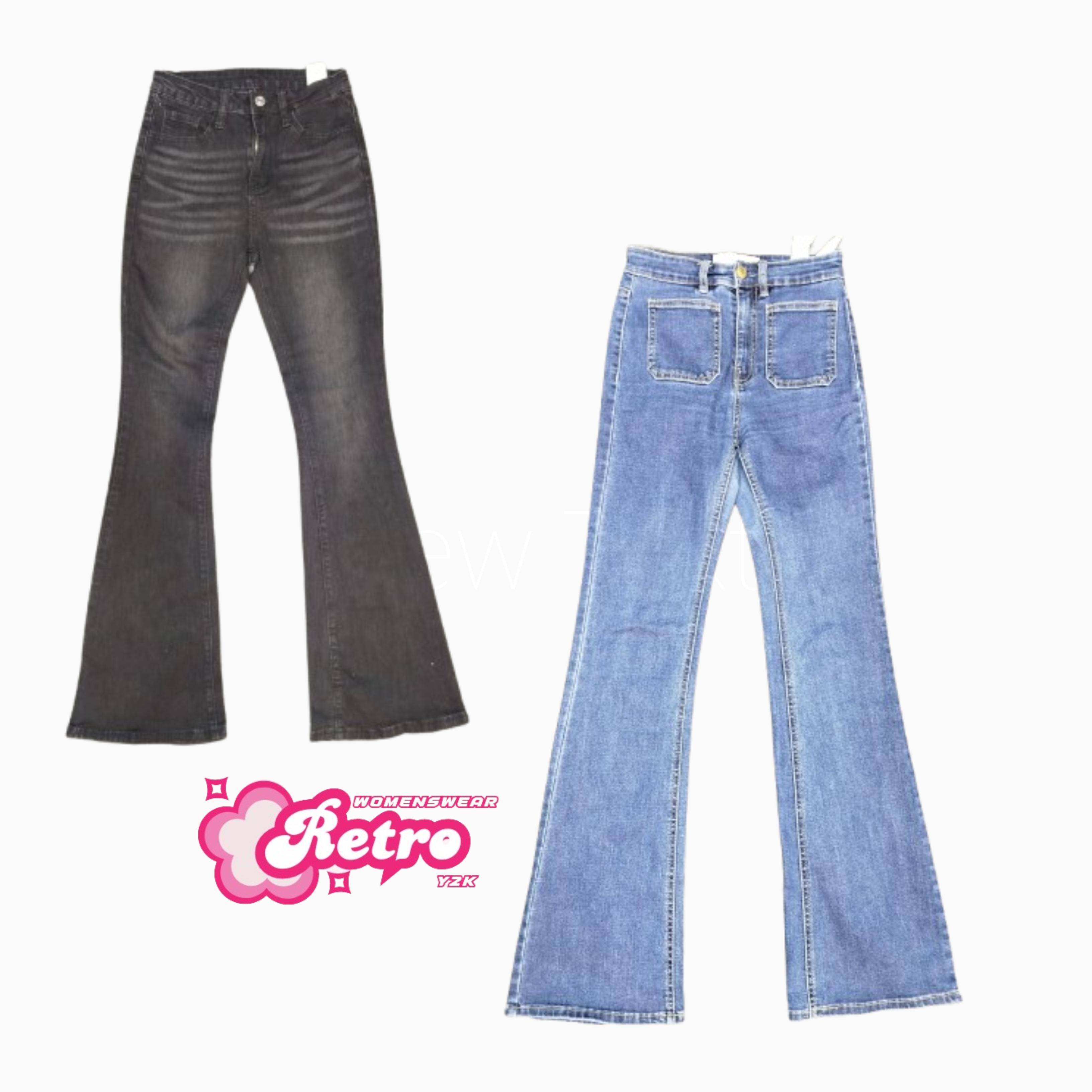 Y2K Paris Era Flared Jeans (Nov-01)