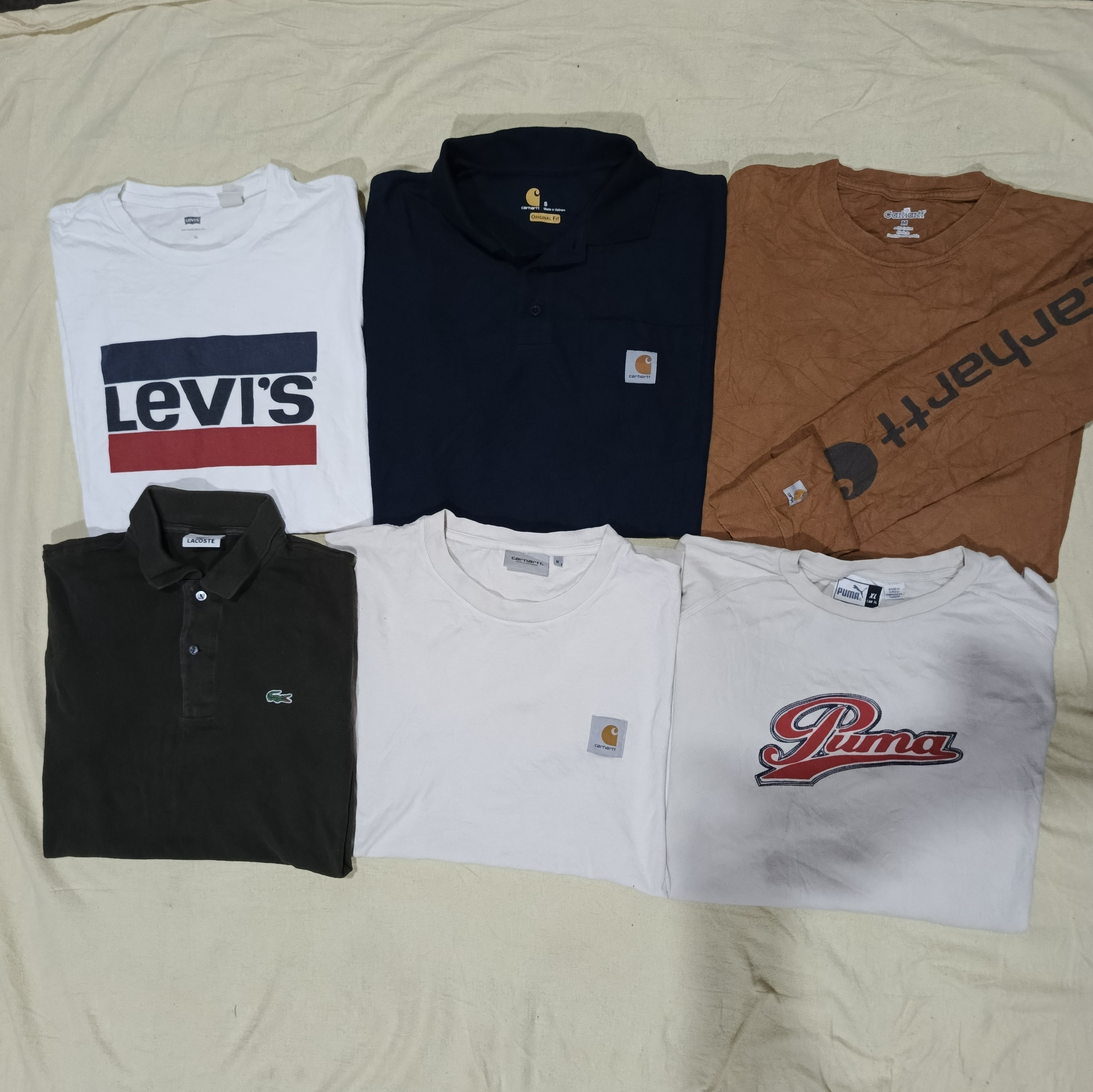 Carhartt,and Mix branded T shirts