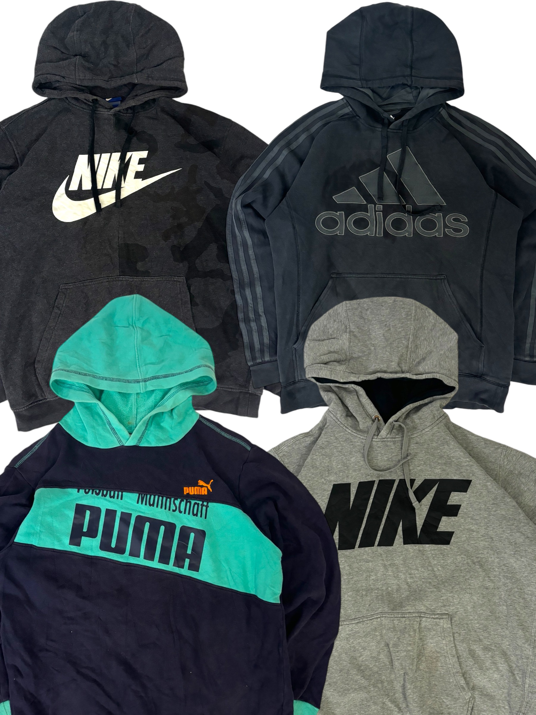 Nike Adidas Mix Hoodies 20 Pcs (B20)