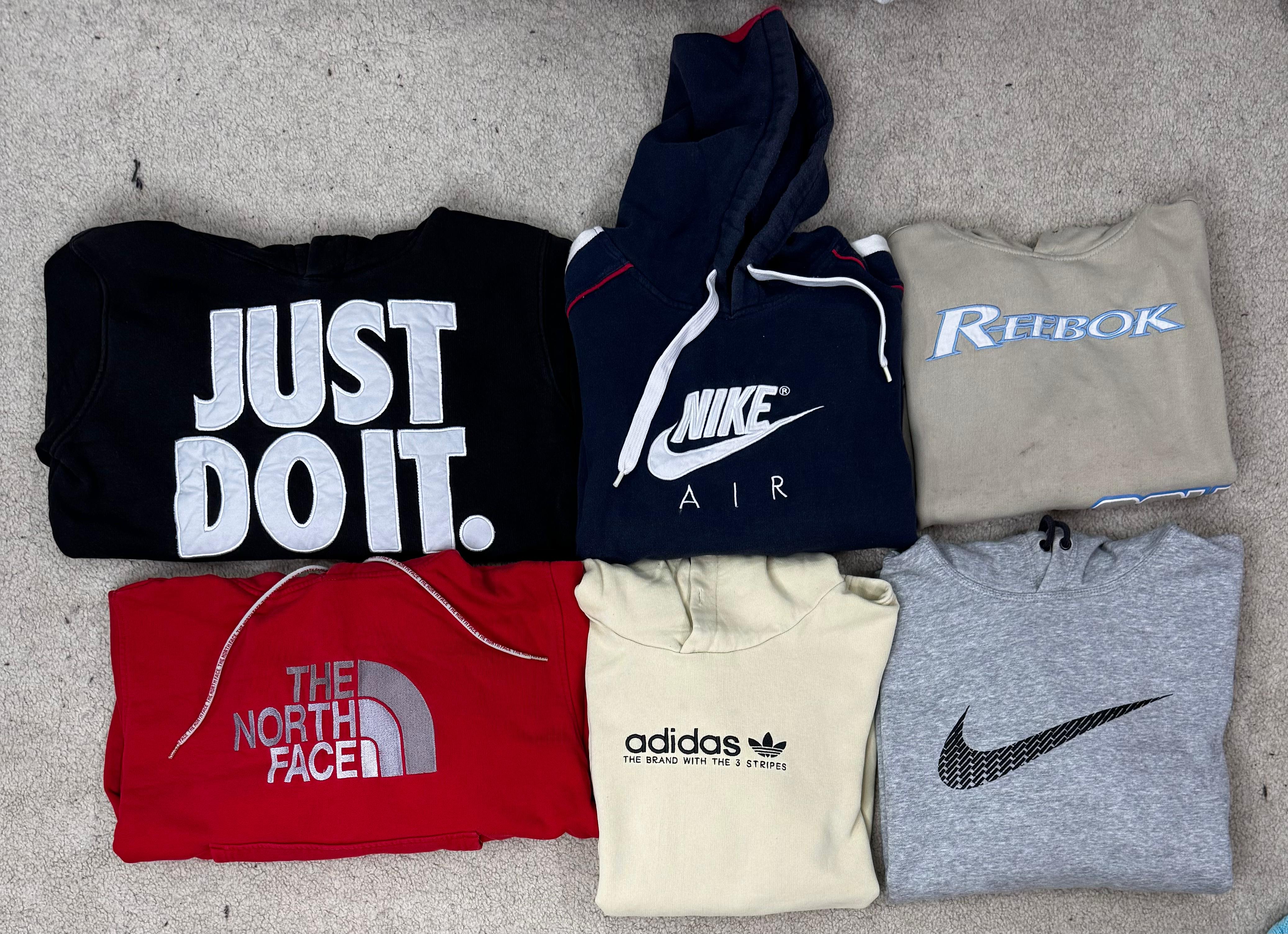 #VV129 Nike/Adidas/TNF Hoodies 50 PCs