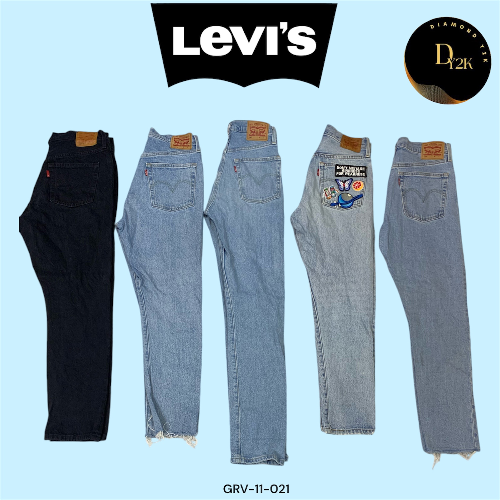 Y2K Levi’s Classic Jeans – Perfect for Retro Lovers (GRV-11-021)