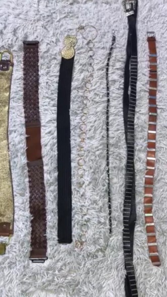 Y2k belts 15 pcs