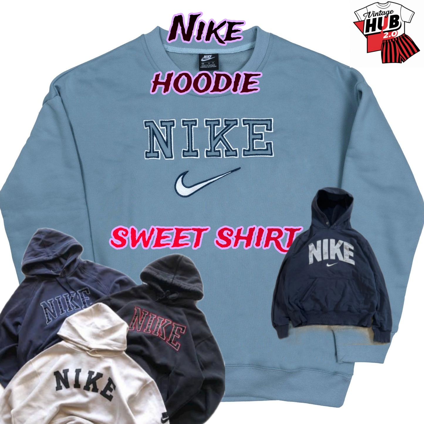 Aesthetic Nike Sweatshirts