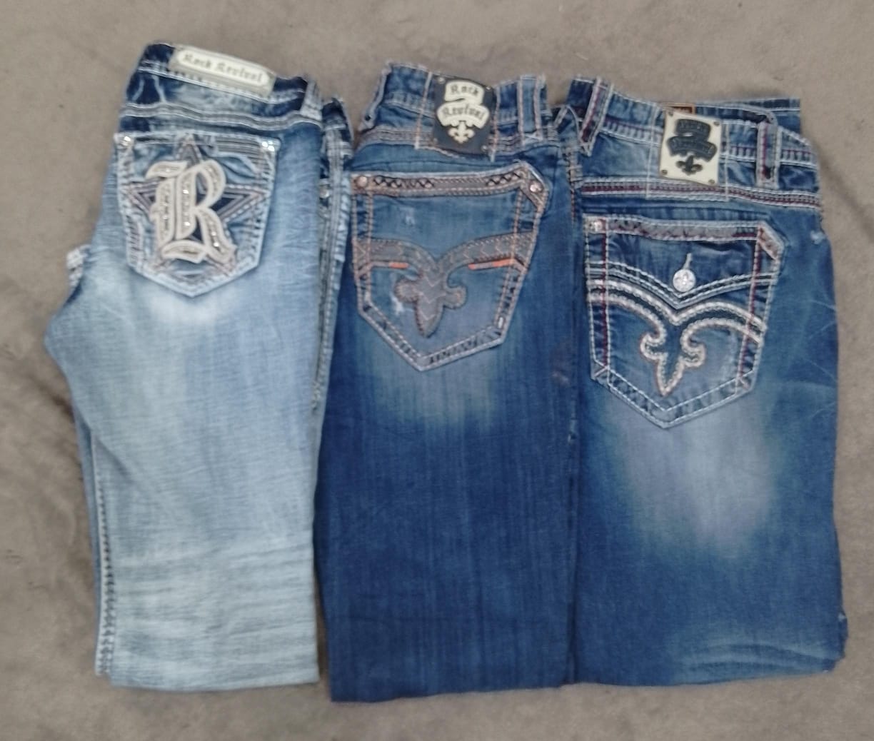 CR2676 Rock Revival Jeans Évasés - 18 Pièces