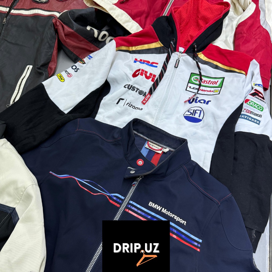 Ferrari, Mercedes, Wolkswagen, BMW, Honda Racing Jackets Bundle D0911/E12
