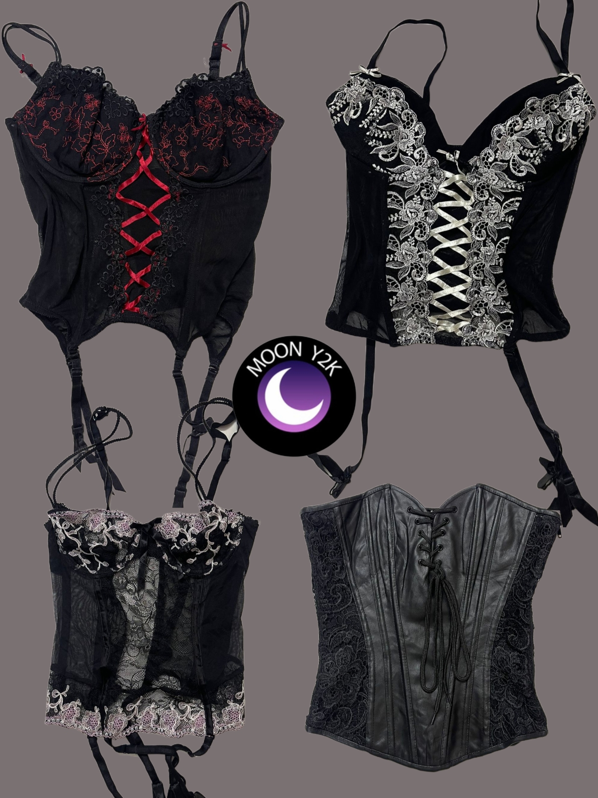 Y2k Gothic Corsets (A-91)