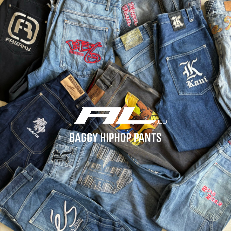 Hip Hop Y2k Baggy Hose 30 Stück