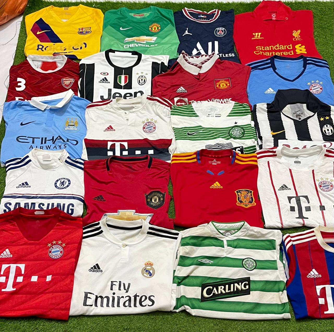 Branded Football Club Jerseys