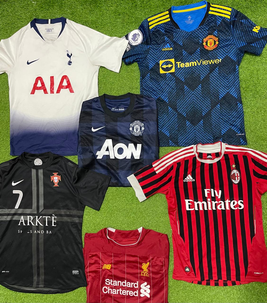 Branded Football Club Jerseys