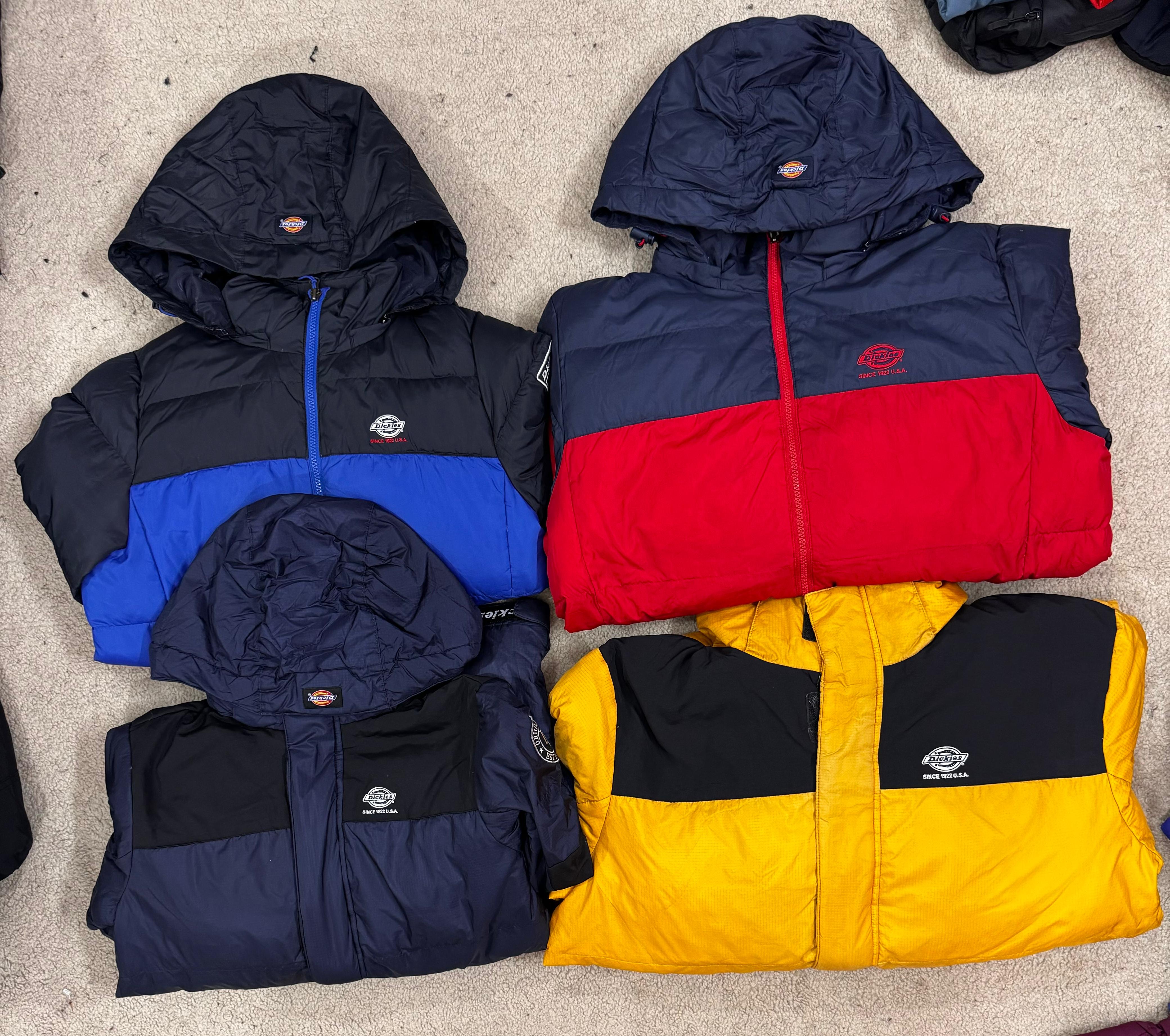 #VV149 Dickies Puffer Jackets 10PCs