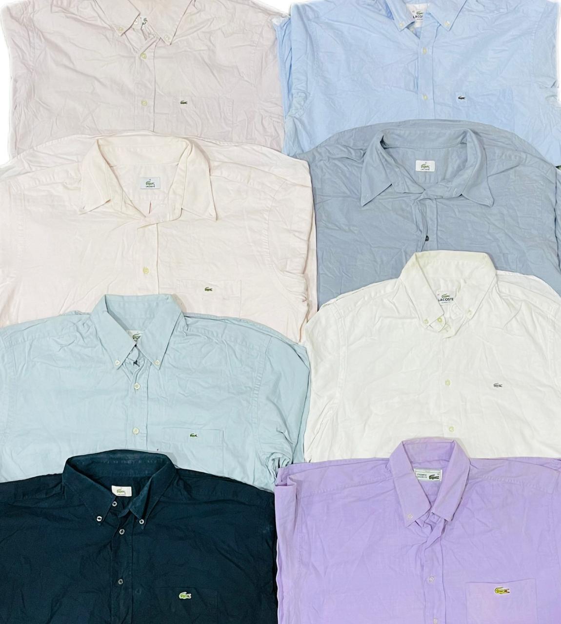 Lacoste oxford shirts 23 pcs