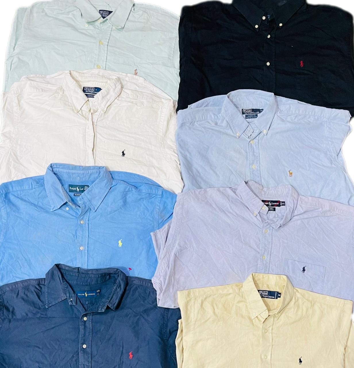 Polo RL oxford shirts 14 pcs