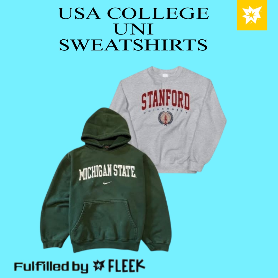 Felpe Universitarie USA - Premium