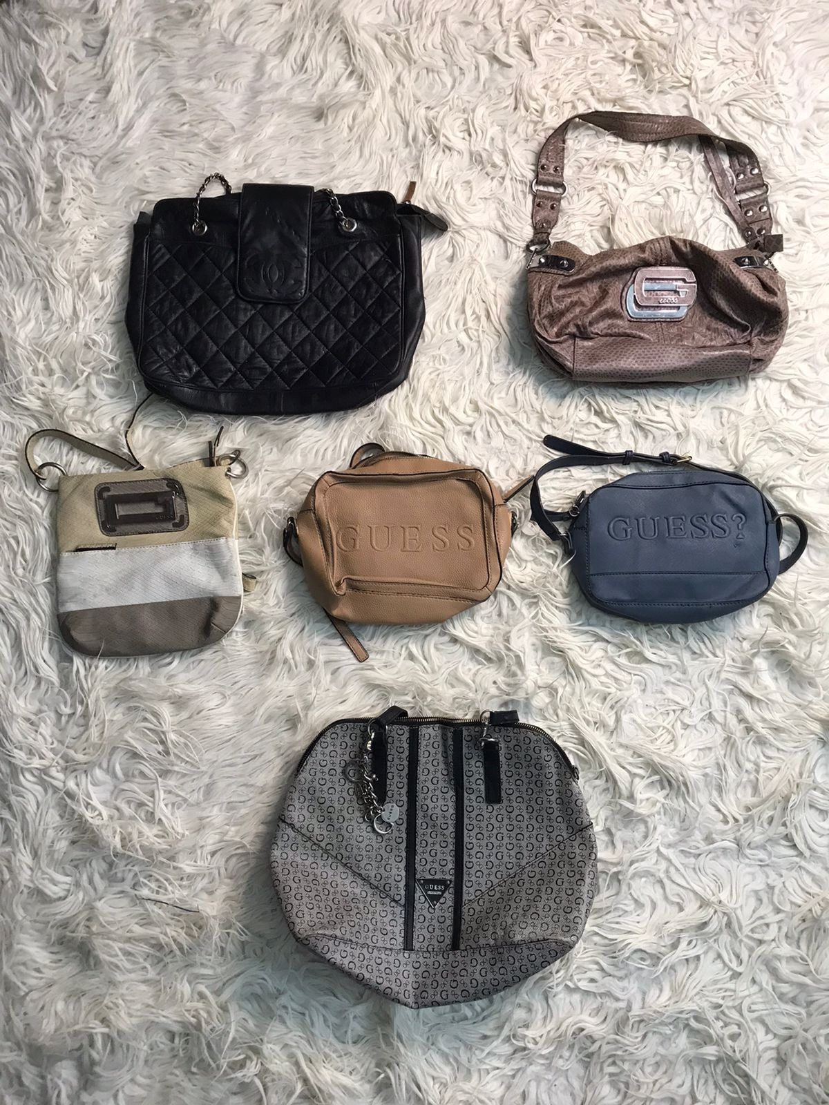 Channel and guess bags