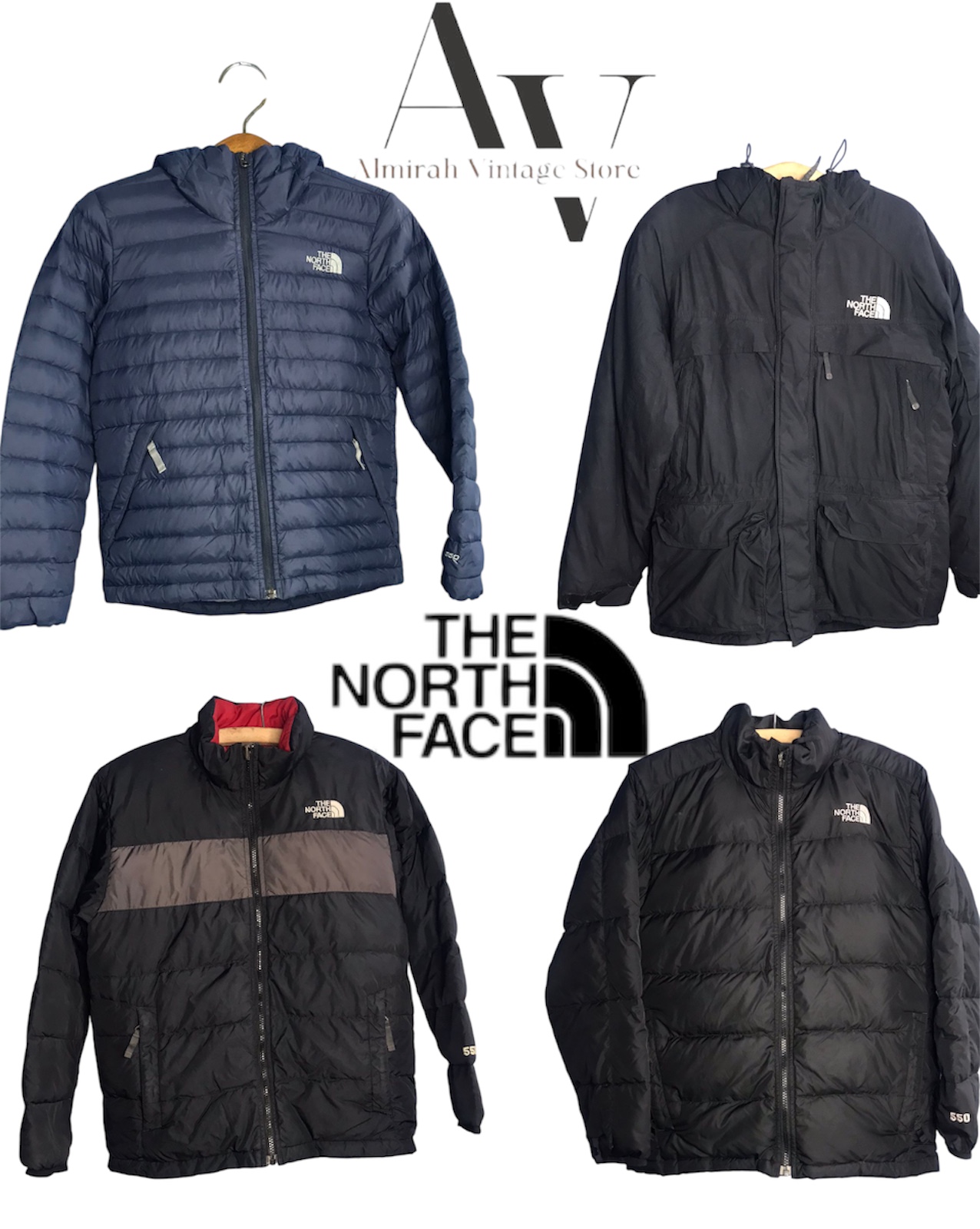 The north face puffer jackets