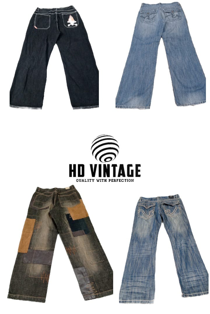 HD468 Men Designer Hiphop Jeans - 12 pcs