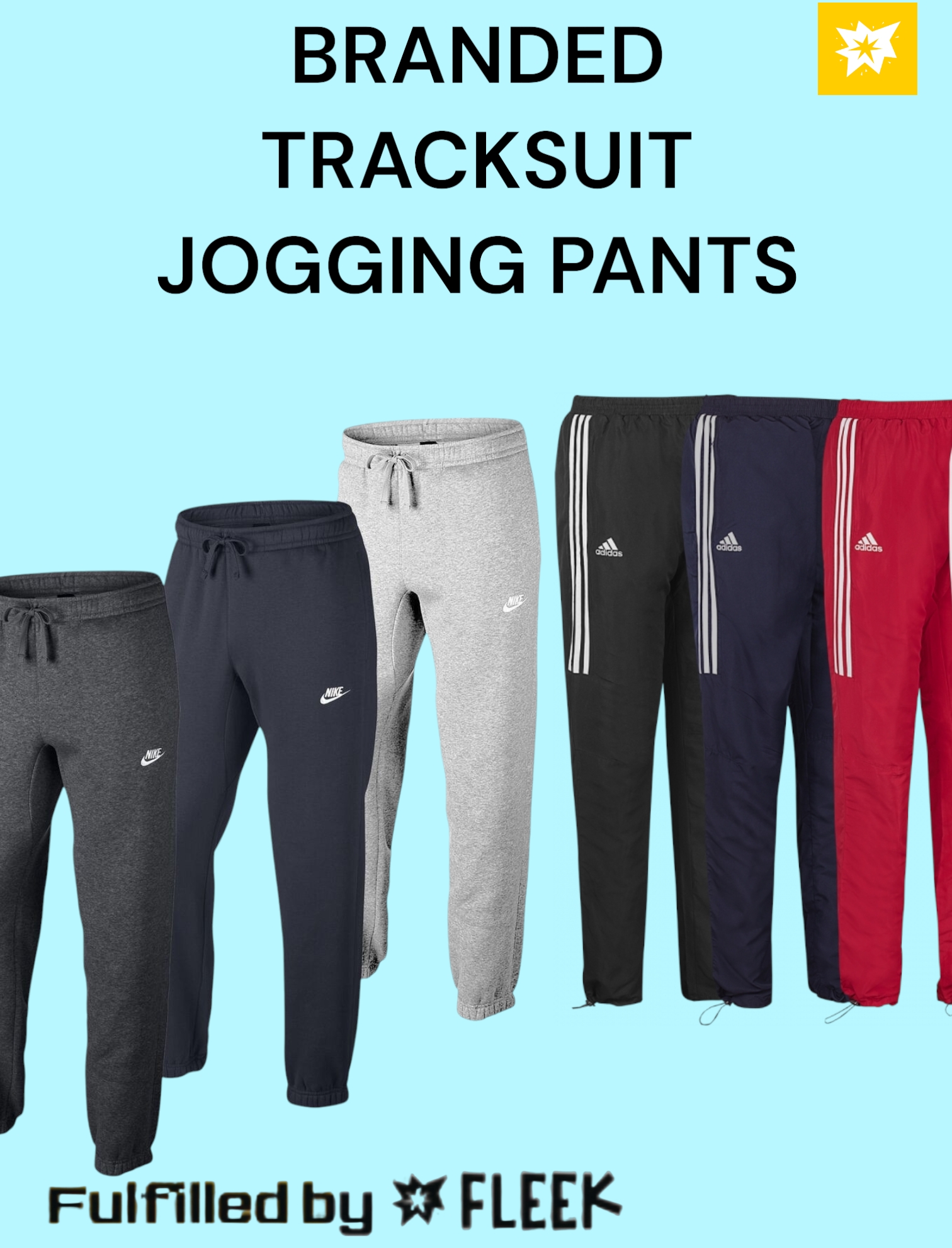 Calças de Jogging de Marca